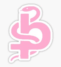 Blackbear snake B Sticker