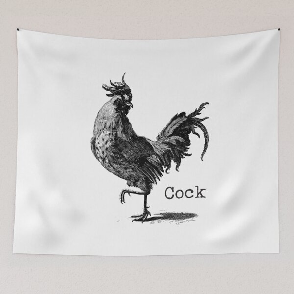 Item preview, Cock Rooster Cockerel T-Shirt designed and sold by goatboyjr.