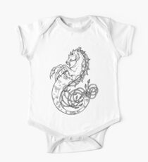 Sea Horse Knotted One Piece - Short Sleeve