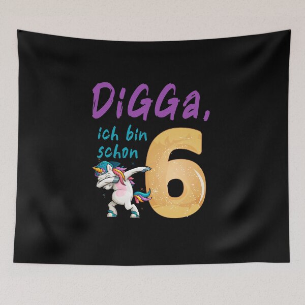 Item preview, DIGGA, I'm already 6 designed and sold by Shirt-Expert.