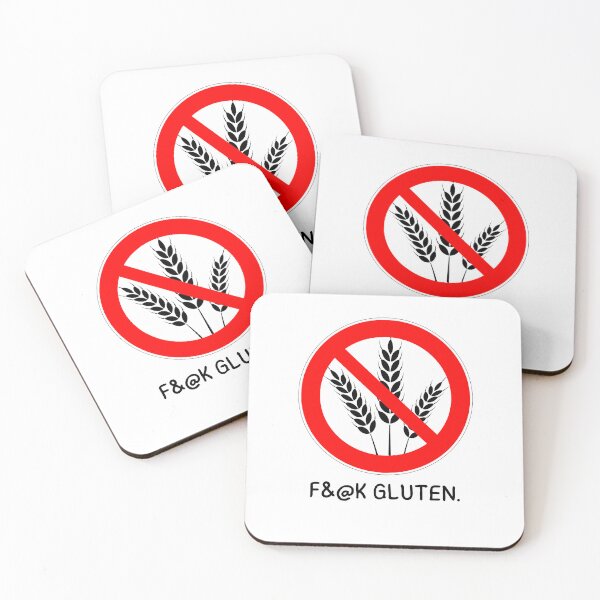 Artikelvorschau, F#CK GLUTEN entworfen und verkauft von GoodMoodFood.