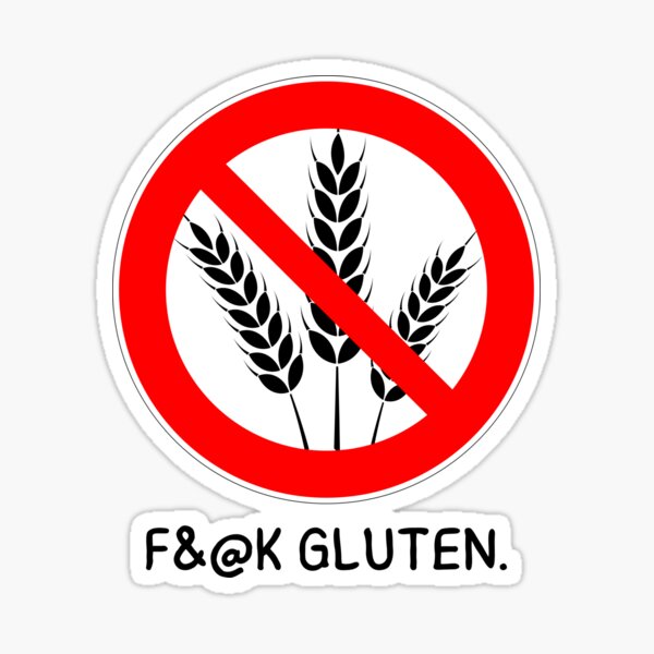 Gluten Free Toaster - Celiac - Coeliac Sticker for Sale by GoodMoodFood