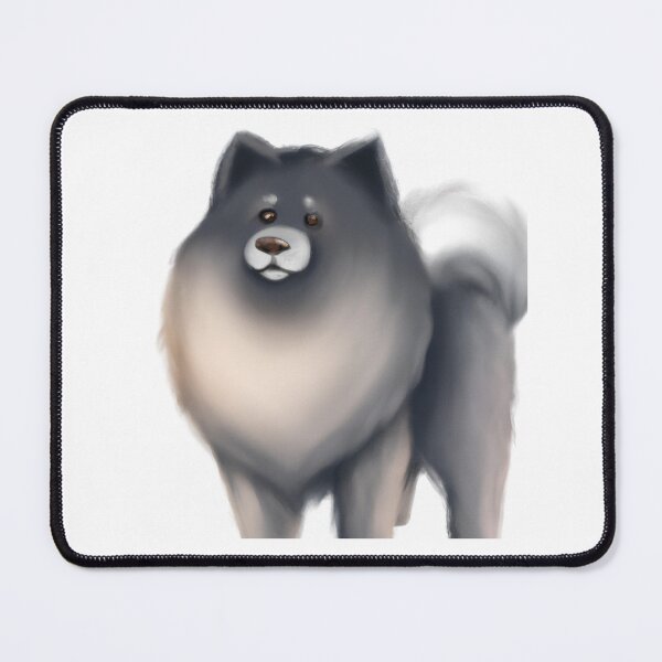 Item preview, Cute Keeshond Drawing designed and sold by WeHeartAnimals.