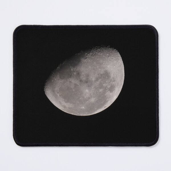 Item preview, Cratered Three Quarter Moon designed and sold by ThylacinePhotos.