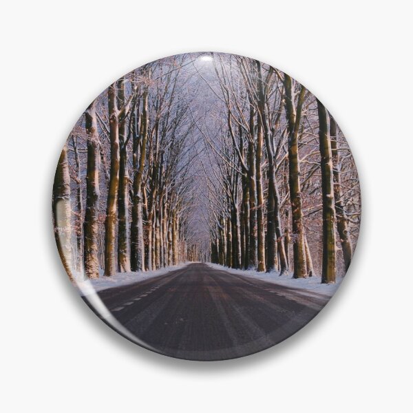 Item preview, Winter Comes Snow Falling Mountains Smiling  ' Woods Are Lovely ' designed and sold by Harshly.