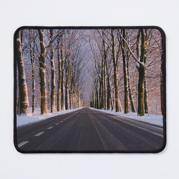 Item preview, Winter Comes Snow Falling Mountains Smiling ' Woods Are Lovely ' designed and sold by Harshly.