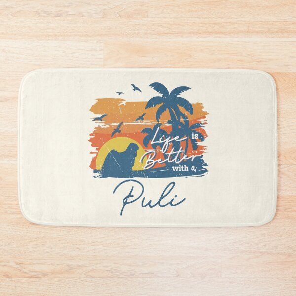 Item preview, Life is Better With Puli Beach Sunset Retro Vintage designed and sold by rafaeltto.