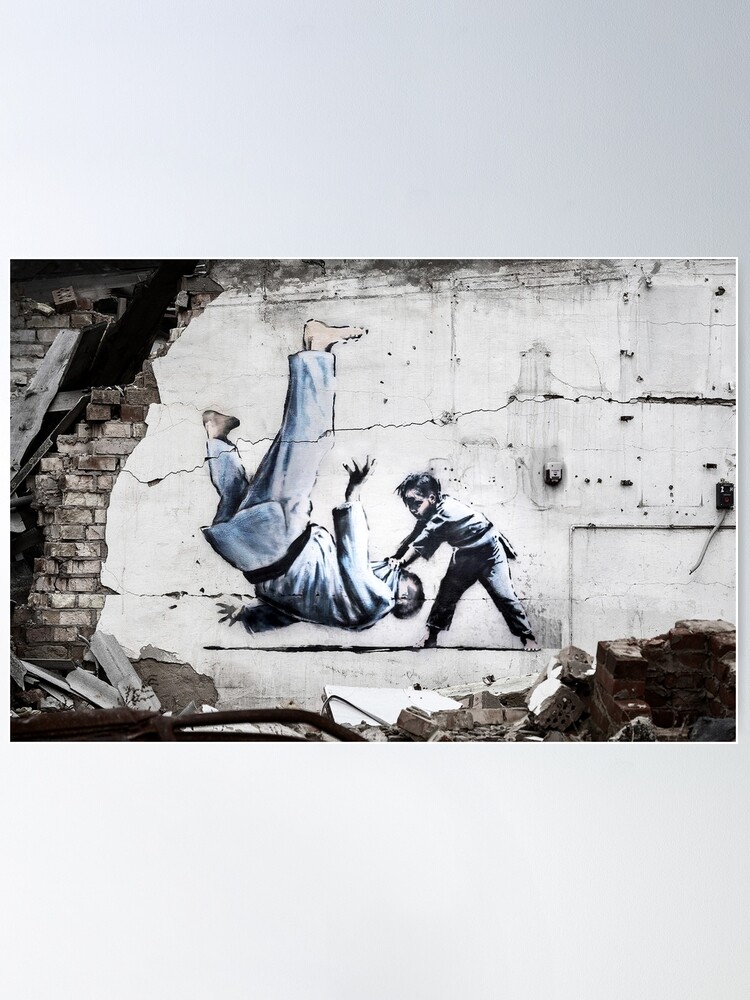 La toile imprimée Banksy No11