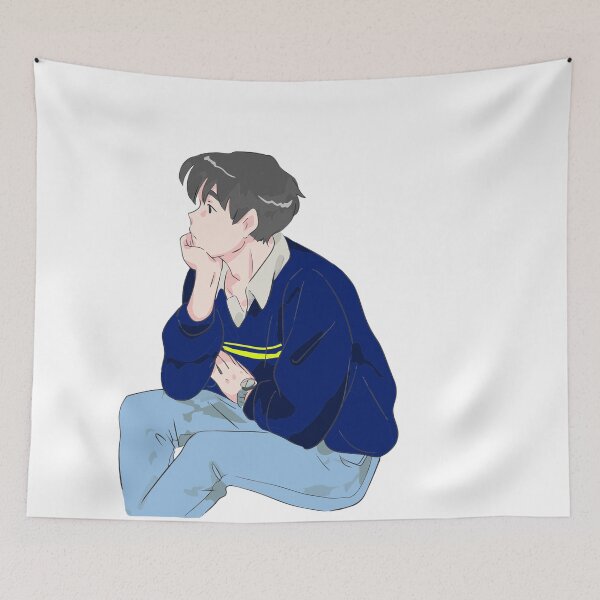 Item preview, Boy lost in thoughts designed and sold by Right-Fit27.