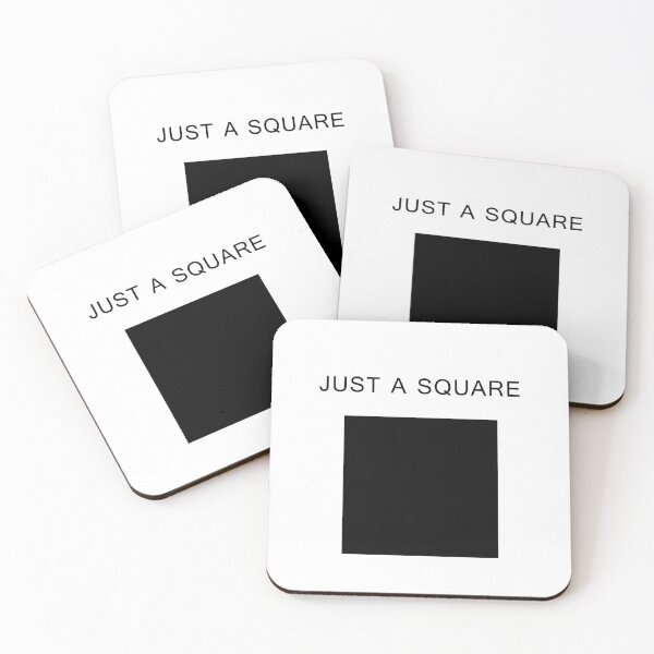 Item preview, Just a Square (Black) designed and sold by oldschooljdm.