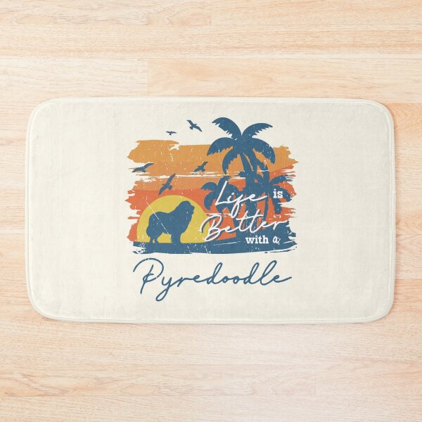 Item preview, Life is Better With Pyredoodle Beach Sunset Retro Vintage designed and sold by rafaeltto.