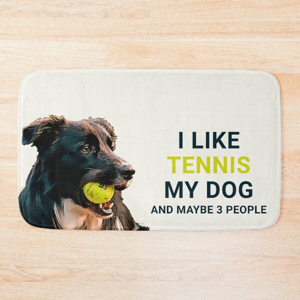 Item preview, Dog and tennis love  designed and sold by urban-color.