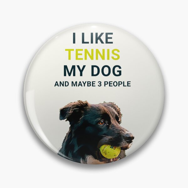Item preview, Dog and tennis love  designed and sold by urban-color.