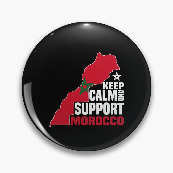 Item preview, Keep Calm And Support Morocco designed and sold by AZouinii.