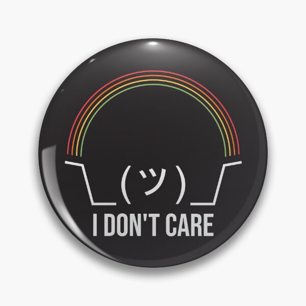Item preview, I Don't Care Shrug Emoticon designed and sold by munochill.