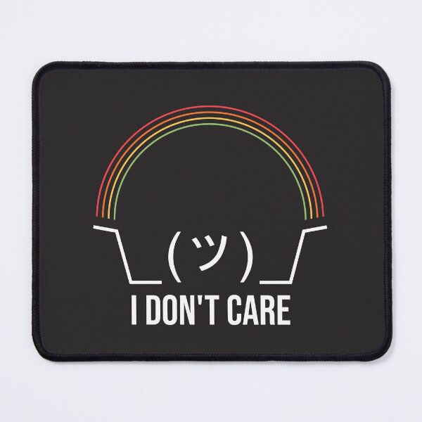 Item preview, I Don't Care Shrug Emoticon designed and sold by munochill.