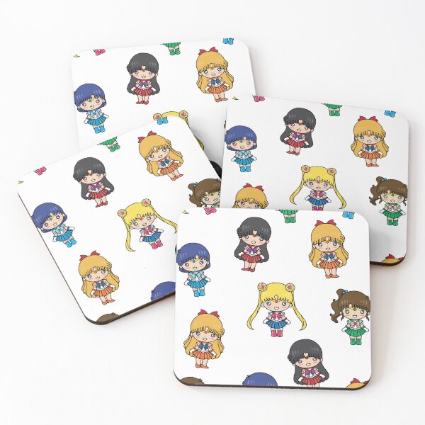 Item preview, MOON SAILOR MEMBERS IN CHIBI VERSION designed and sold by Petite Nate.