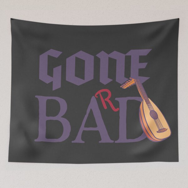 Item preview, Gone Bad (Bard) - Not kidding with those strings! designed and sold by Ryphna.
