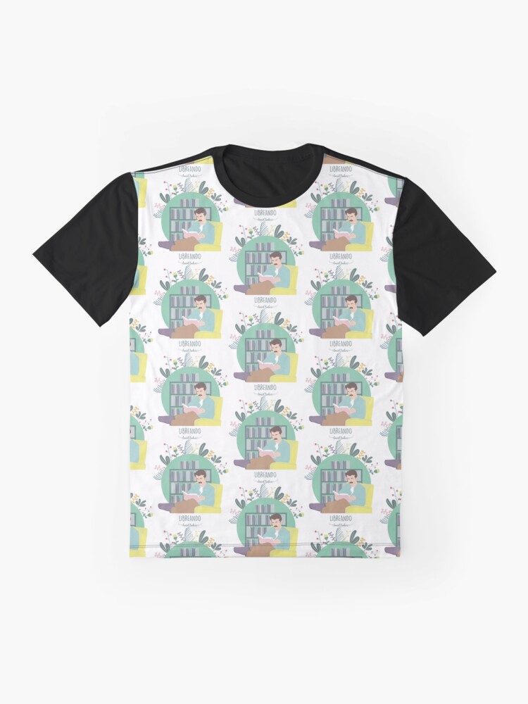 Imagen 4 de 5, Camiseta gráfica con la obra Libreando, diseñada y vendida por AnaidZahori.