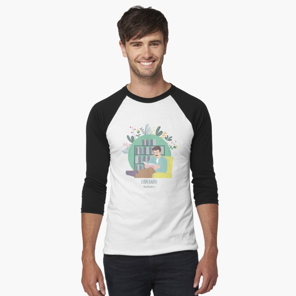 Vista previa del artículo con la obra «Camiseta ¾ estilo béisbol», diseñado y vendido por AnaidZahori.