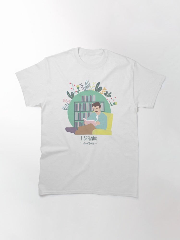 Imagen 3 de 7, Camiseta clásica con la obra Libreando, diseñada y vendida por AnaidZahori.