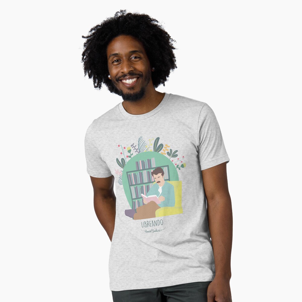 Vista previa del artículo con la obra «Camiseta de tejido mixto», diseñado y vendido por AnaidZahori.