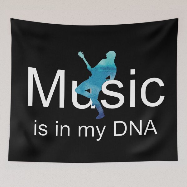 Item preview, Music is in my DNA designed and sold by piesdesignart.