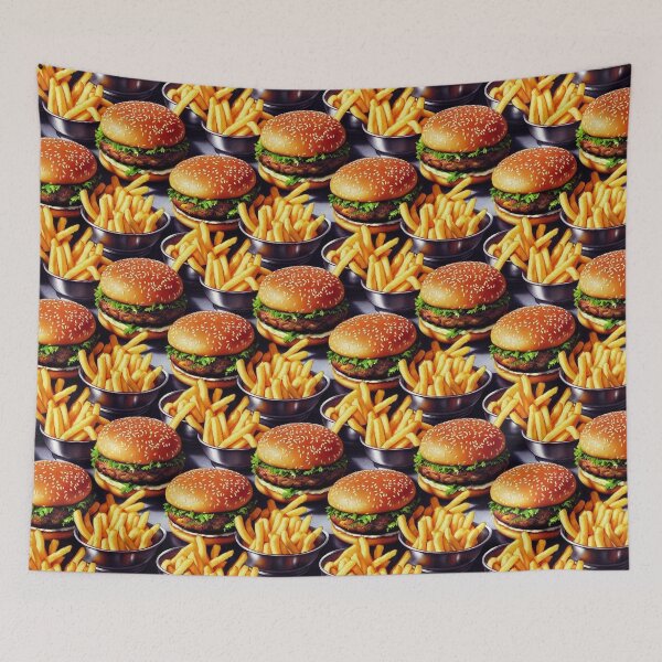 Item preview, Burgers and Fries designed and sold by Volkanicworx.