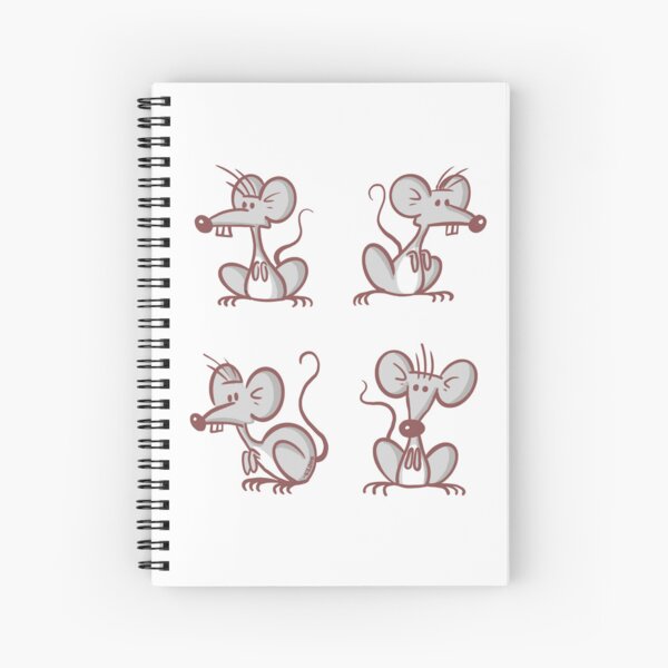Ratones Cuaderno de espiral