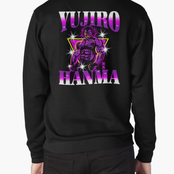 Anime Série Baki Hanma, Baki le Grappler, manga Yujiro Hanma Baki, Jack Hanma Sweatshirt épais