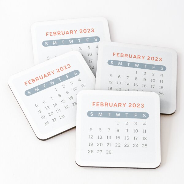 Item preview, February Individual Single Month Sticker for Planner Journal designed and sold by teeworthy.