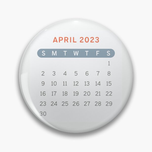 Item preview, April Individual Single Month Sticker for Planner Journal designed and sold by teeworthy.