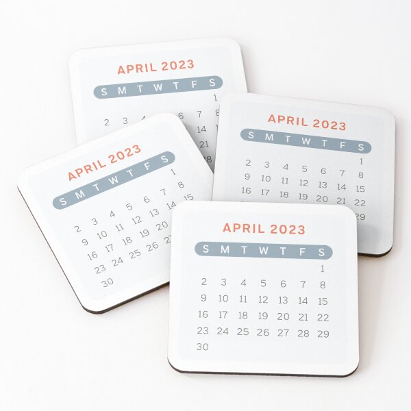Item preview, April Individual Single Month Sticker for Planner Journal designed and sold by teeworthy.