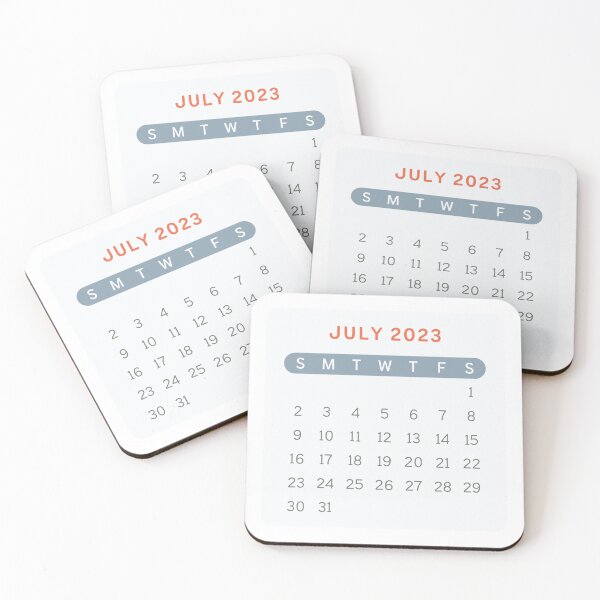 Item preview, July Individual Single Month Sticker for Planner Journal designed and sold by teeworthy.
