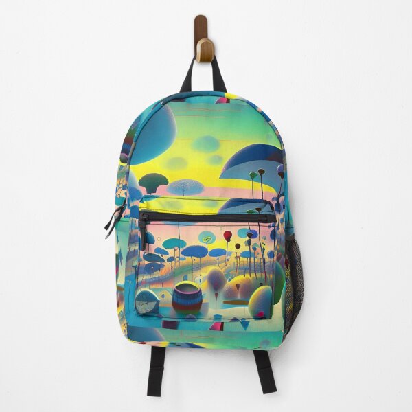 Item preview, Abstract 3D art. Colorful magical landscape designed and sold by Neo-Expression.