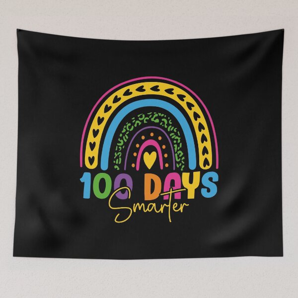 Item preview, 100 days Of School 100 Days Smarter Teacher  designed and sold by Pexilus.