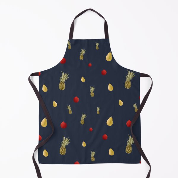 Item preview, Pomegranate red fruit a cute pattern watercolor blue designed and sold by Yana Mustafina | Boho Soulful Designs.