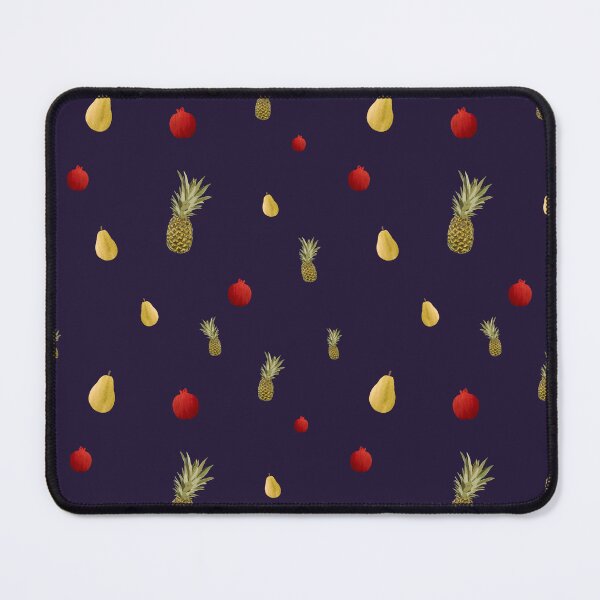 Item preview, Pomegranate red fruit a cute pattern watercolor violet designed and sold by Yana Mustafina | Boho Soulful Designs.
