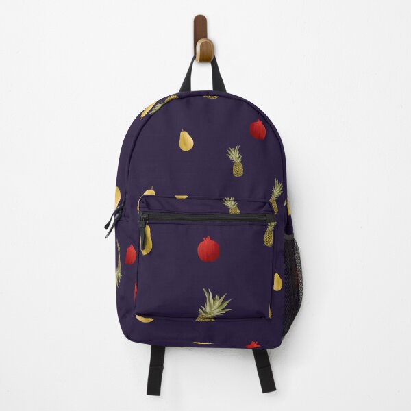 Item preview, Pomegranate red fruit a cute pattern watercolor violet designed and sold by Yana Mustafina | Boho Soulful Designs.
