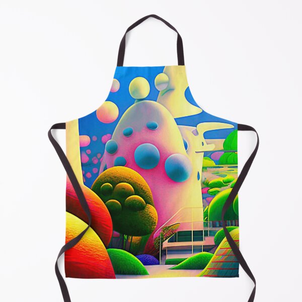 Item preview, Abstract 3D art. Colorful magical landscape designed and sold by Neo-Expression.