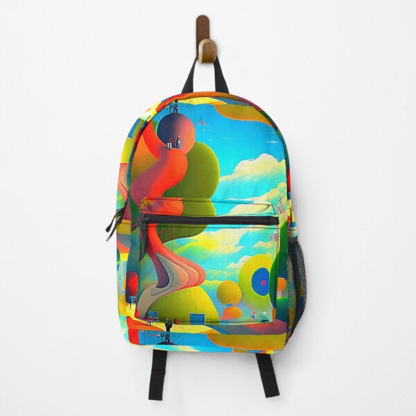 Item preview, Abstract 3D art. Colorful magical landscape designed and sold by Neo-Expression.