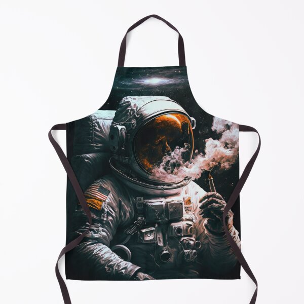 Item preview, Astronaut Smoking, Space art designed and sold by YZO-Design.