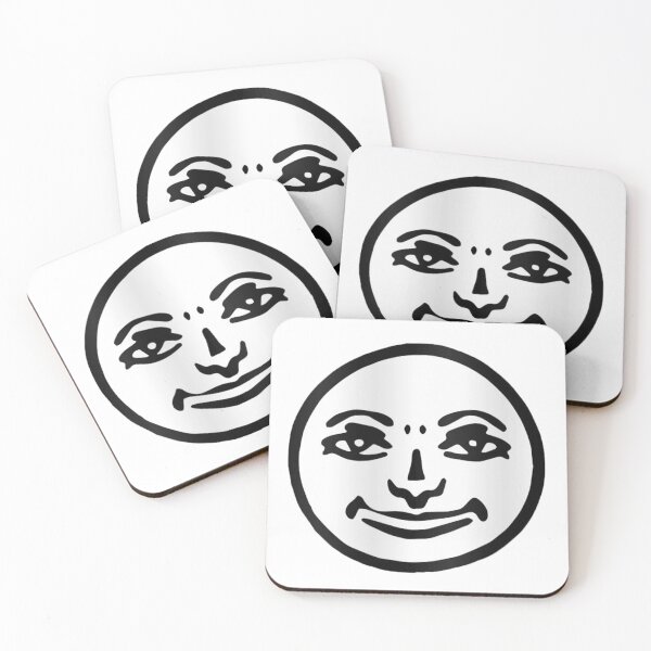 Item preview, Black Rummikub Grinning Face designed and sold by Doide.