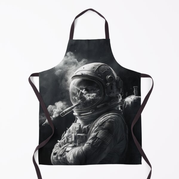 Item preview, Astronaut Smoking, Space art designed and sold by YZO-Design.