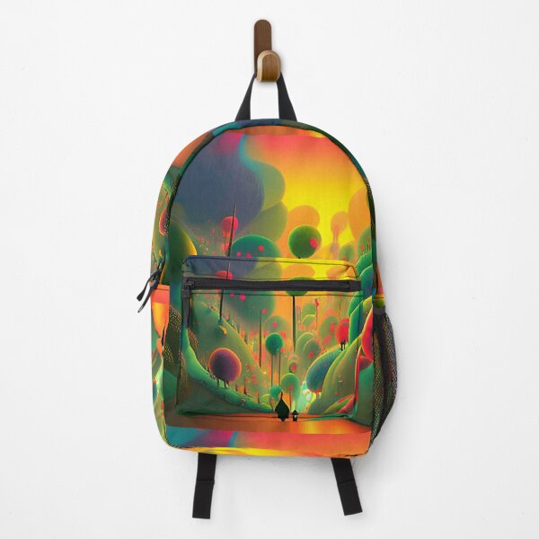 Item preview, Abstract 3D art. Colorful magical landscape designed and sold by Neo-Expression.