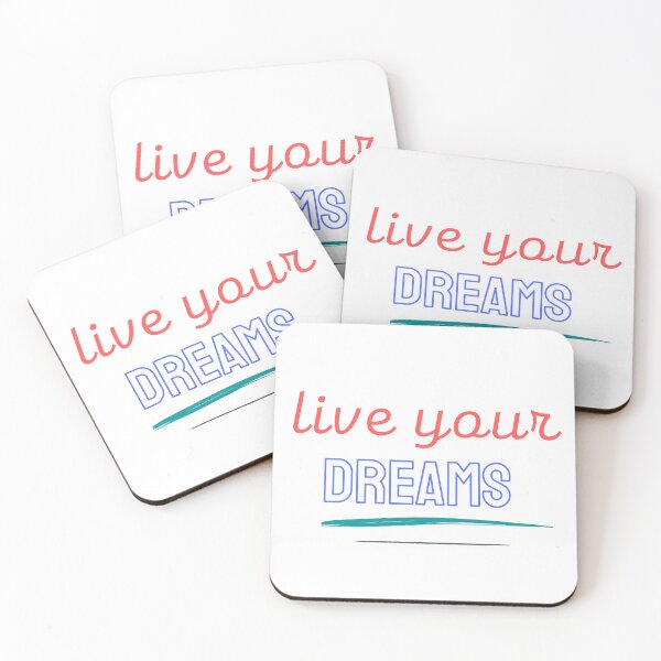 Item preview, LIVE YOUR DREAMS designed and sold by HRXBUBBLE.
