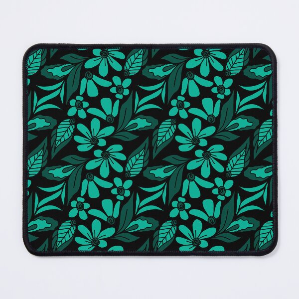 Item preview, Green Darkish Floral Pattern designed and sold by patternologyy.