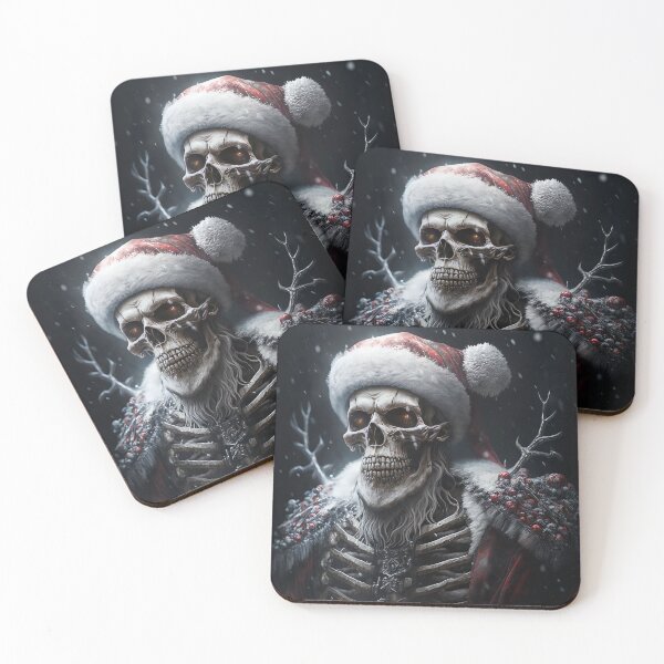 Item preview, Santa Claus Skeleton, Funny Christmas designed and sold by YZO-Design.