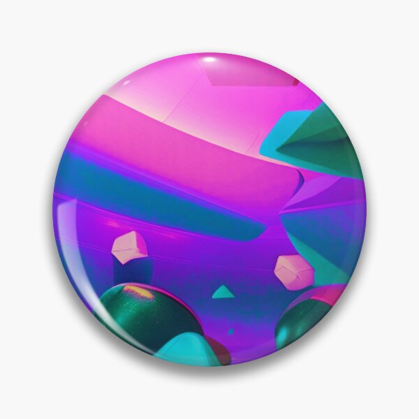 Item preview, Abstract 3D art. Colorful magical landscape designed and sold by Neo-Expression.