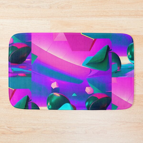 Item preview, Abstract 3D art. Colorful magical landscape designed and sold by Neo-Expression.